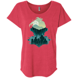 T-Shirts Vintage Red / X-Small Team Slayer Triblend Dolman Sleeve