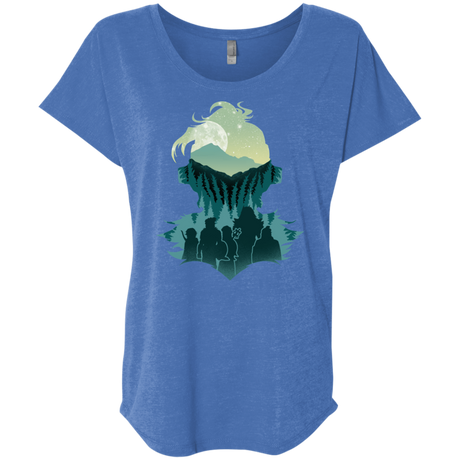 T-Shirts Vintage Royal / X-Small Team Slayer Triblend Dolman Sleeve