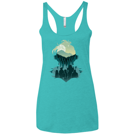 T-Shirts Tahiti Blue / X-Small Team Slayer Women's Triblend Racerback Tank