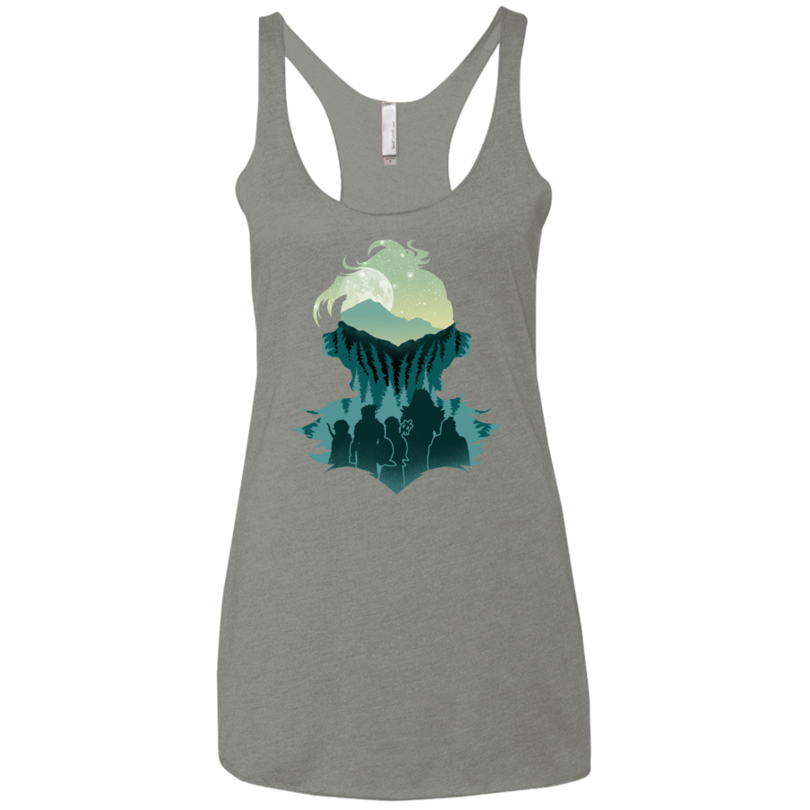 T-Shirts Venetian Grey / X-Small Team Slayer Women's Triblend Racerback Tank