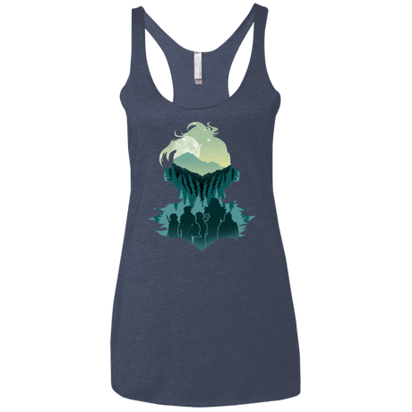 T-Shirts Vintage Navy / X-Small Team Slayer Women's Triblend Racerback Tank