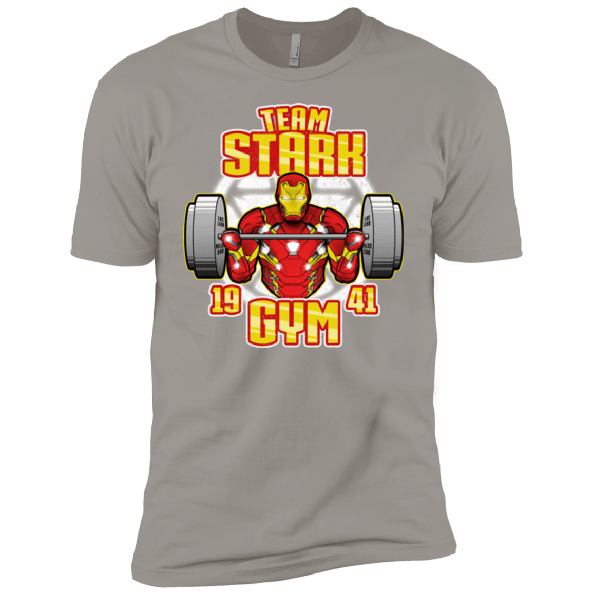 T-Shirts Light Grey / YXS Team Stark Gym Boys Premium T-Shirt