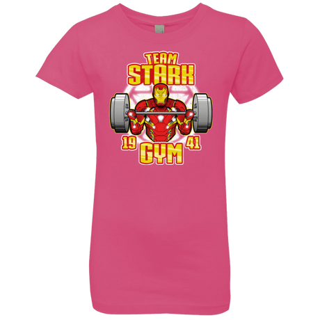T-Shirts Hot Pink / YXS Team Stark Gym Girls Premium T-Shirt