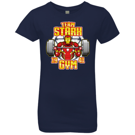 T-Shirts Midnight Navy / YXS Team Stark Gym Girls Premium T-Shirt