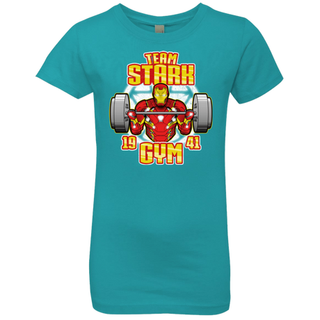 T-Shirts Tahiti Blue / YXS Team Stark Gym Girls Premium T-Shirt