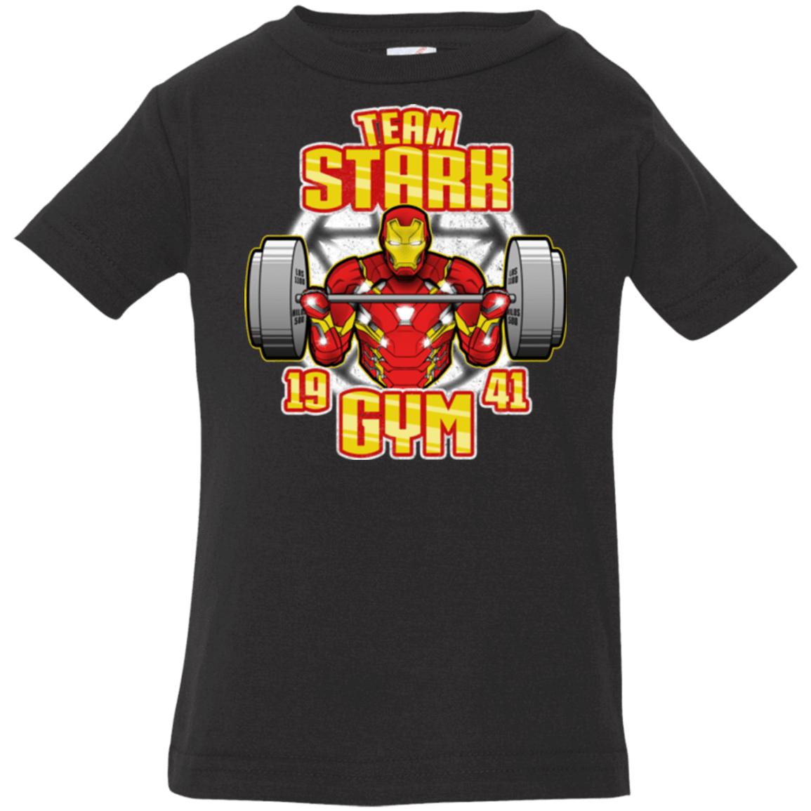 T-Shirts Black / 6 Months Team Stark Gym Infant Premium T-Shirt