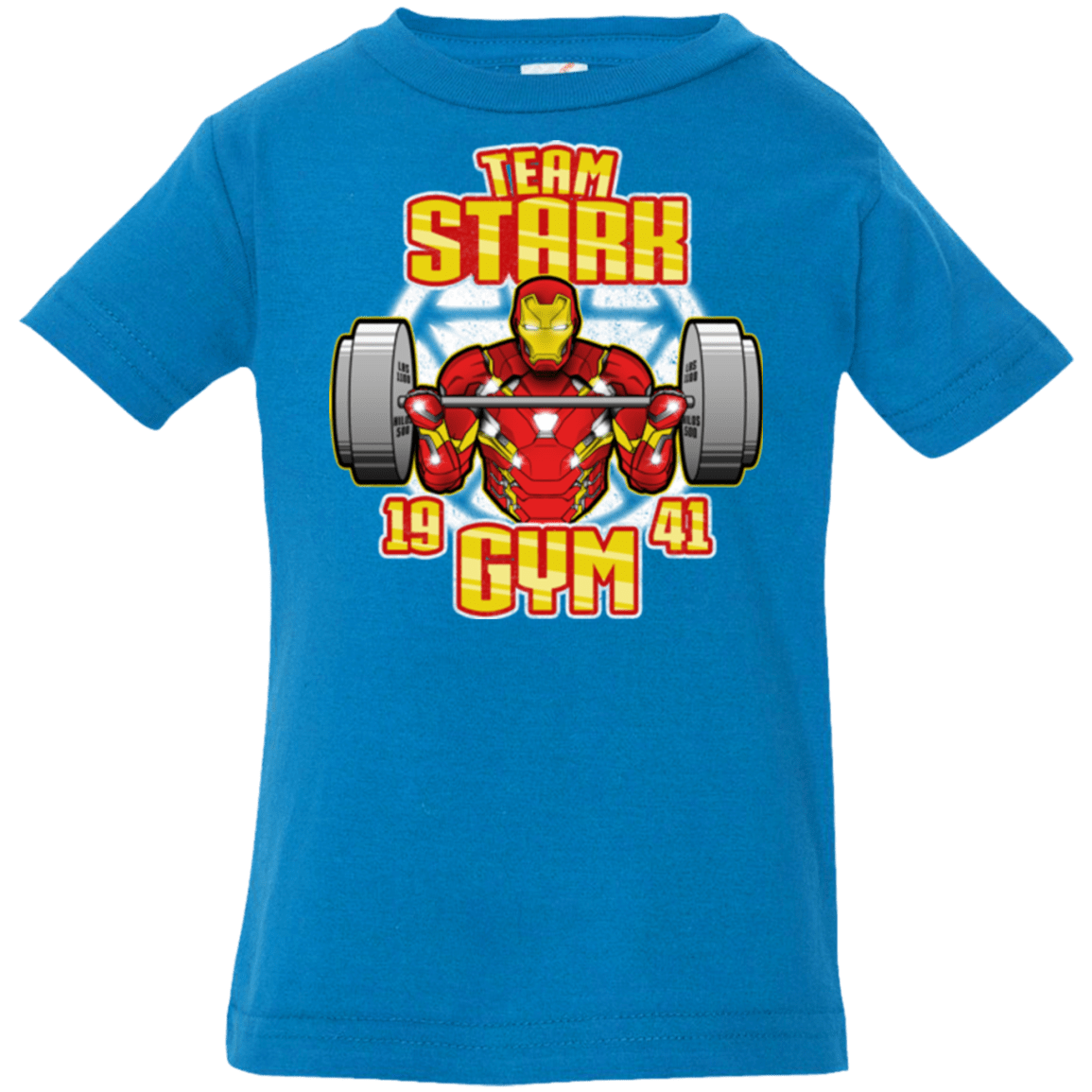 T-Shirts Cobalt / 6 Months Team Stark Gym Infant Premium T-Shirt
