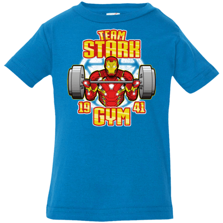 T-Shirts Cobalt / 6 Months Team Stark Gym Infant Premium T-Shirt