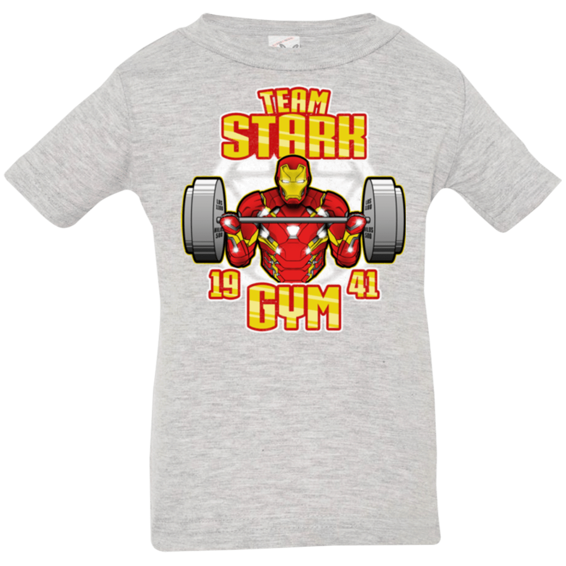 T-Shirts Heather / 6 Months Team Stark Gym Infant Premium T-Shirt