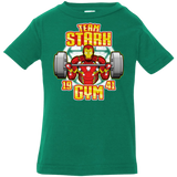 T-Shirts Kelly / 6 Months Team Stark Gym Infant Premium T-Shirt
