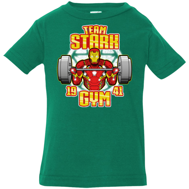 T-Shirts Kelly / 6 Months Team Stark Gym Infant Premium T-Shirt