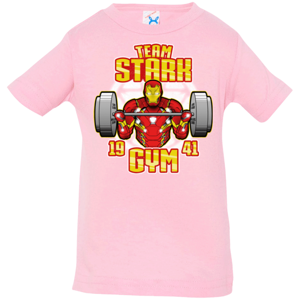 T-Shirts Pink / 6 Months Team Stark Gym Infant Premium T-Shirt