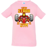 T-Shirts Pink / 6 Months Team Stark Gym Infant Premium T-Shirt