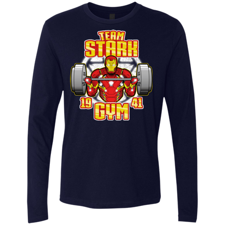 T-Shirts Midnight Navy / Small Team Stark Gym Men's Premium Long Sleeve