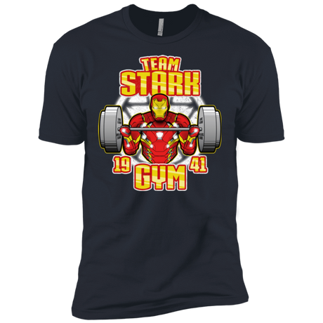 T-Shirts Indigo / X-Small Team Stark Gym Men's Premium T-Shirt