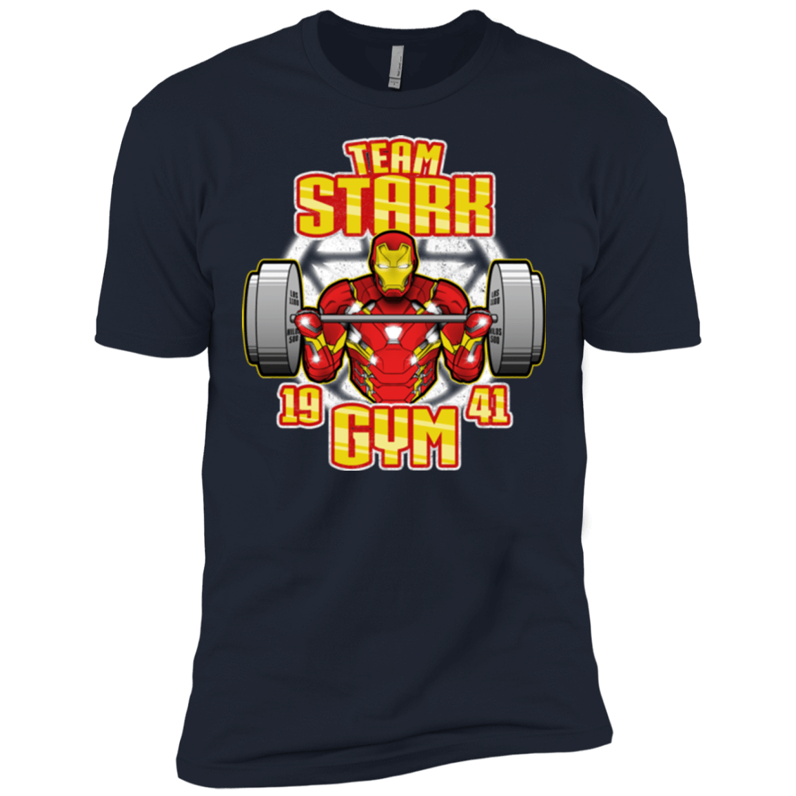 T-Shirts Midnight Navy / X-Small Team Stark Gym Men's Premium T-Shirt