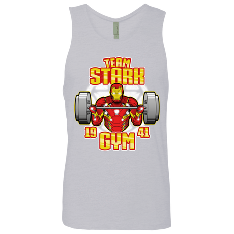 T-Shirts Heather Grey / Small Team Stark Gym Men's Premium Tank Top