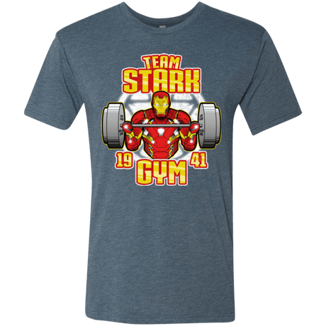 T-Shirts Indigo / Small Team Stark Gym Men's Triblend T-Shirt