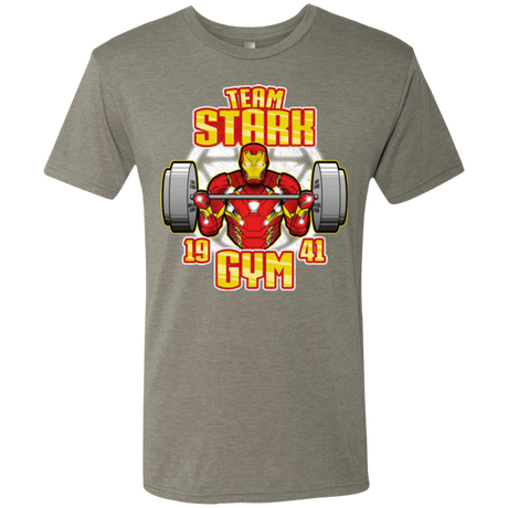 T-Shirts Venetian Grey / Small Team Stark Gym Men's Triblend T-Shirt