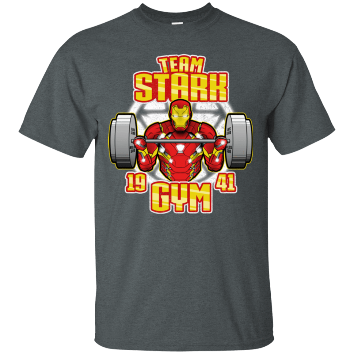 T-Shirts Dark Heather / Small Team Stark Gym T-Shirt