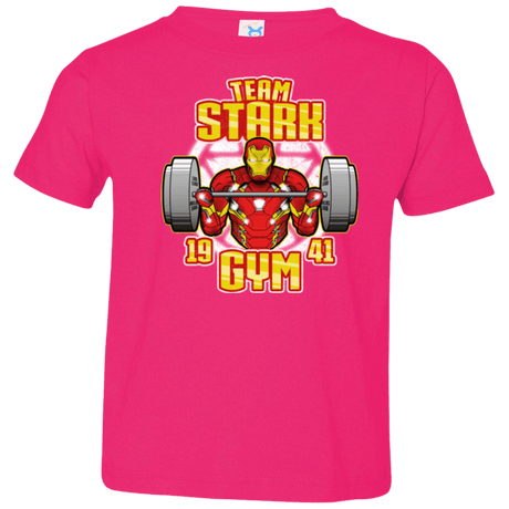 T-Shirts Hot Pink / 2T Team Stark Gym Toddler Premium T-Shirt