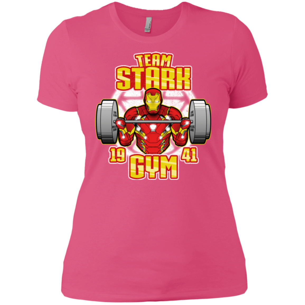 T-Shirts Hot Pink / X-Small Team Stark Gym Women's Premium T-Shirt