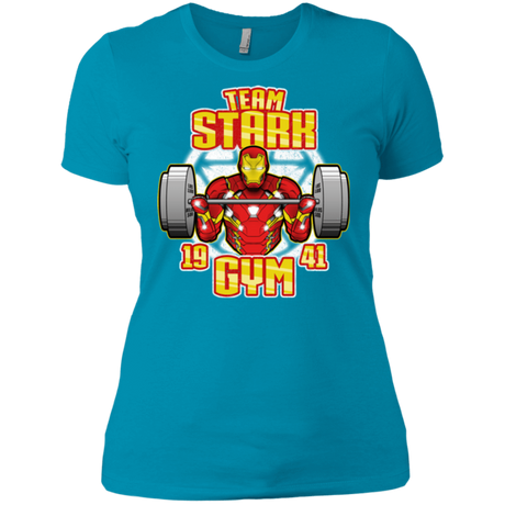 T-Shirts Turquoise / X-Small Team Stark Gym Women's Premium T-Shirt
