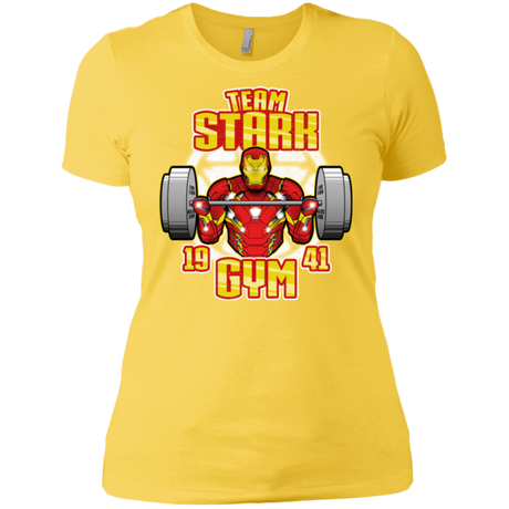 T-Shirts Vibrant Yellow / X-Small Team Stark Gym Women's Premium T-Shirt
