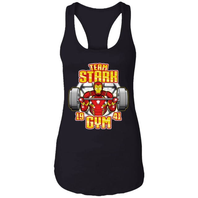 T-Shirts Black / X-Small Team Stark Gym Women's Racerback Tank