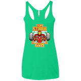 T-Shirts Envy / X-Small Team Stark Gym Women's Triblend Racerback Tank