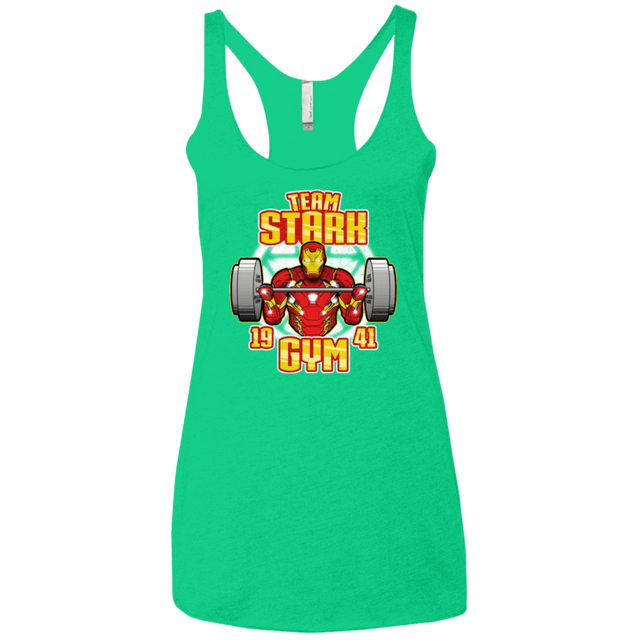 T-Shirts Envy / X-Small Team Stark Gym Women's Triblend Racerback Tank