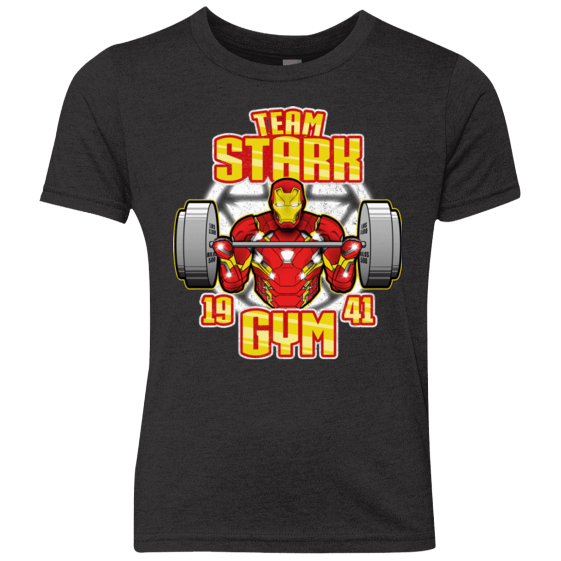 T-Shirts Vintage Black / YXS Team Stark Gym Youth Triblend T-Shirt