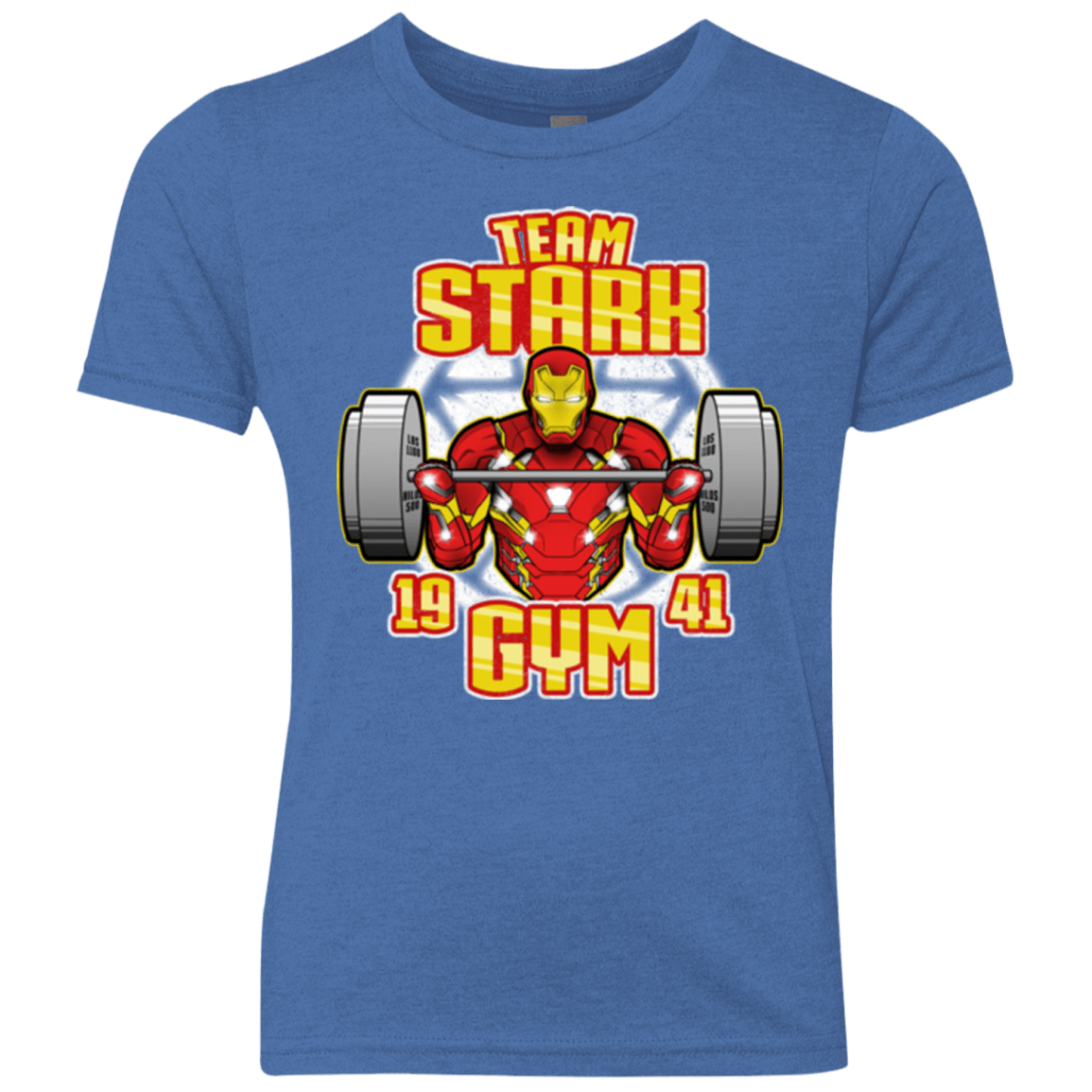 T-Shirts Vintage Royal / YXS Team Stark Gym Youth Triblend T-Shirt