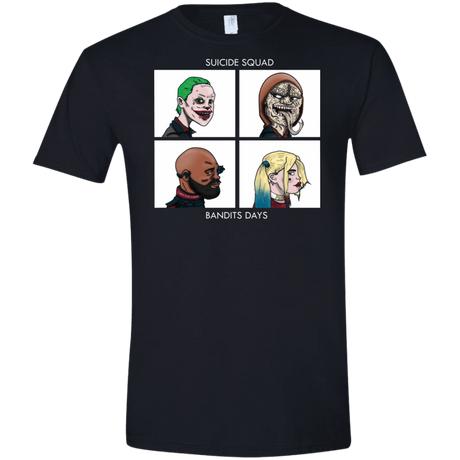 T-Shirts Black / X-Small Team Suicide Men's Semi-Fitted Softstyle