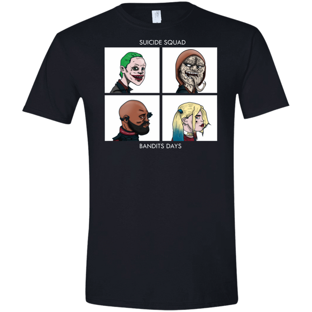 T-Shirts Black / X-Small Team Suicide Men's Semi-Fitted Softstyle