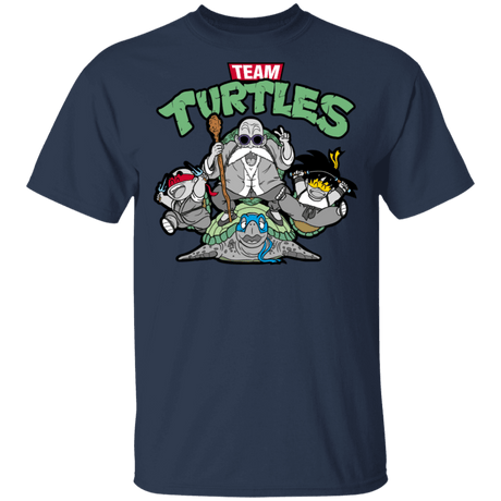 T-Shirts Navy / S Team Turtles T-Shirt