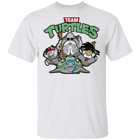 T-Shirts White / S Team Turtles T-Shirt
