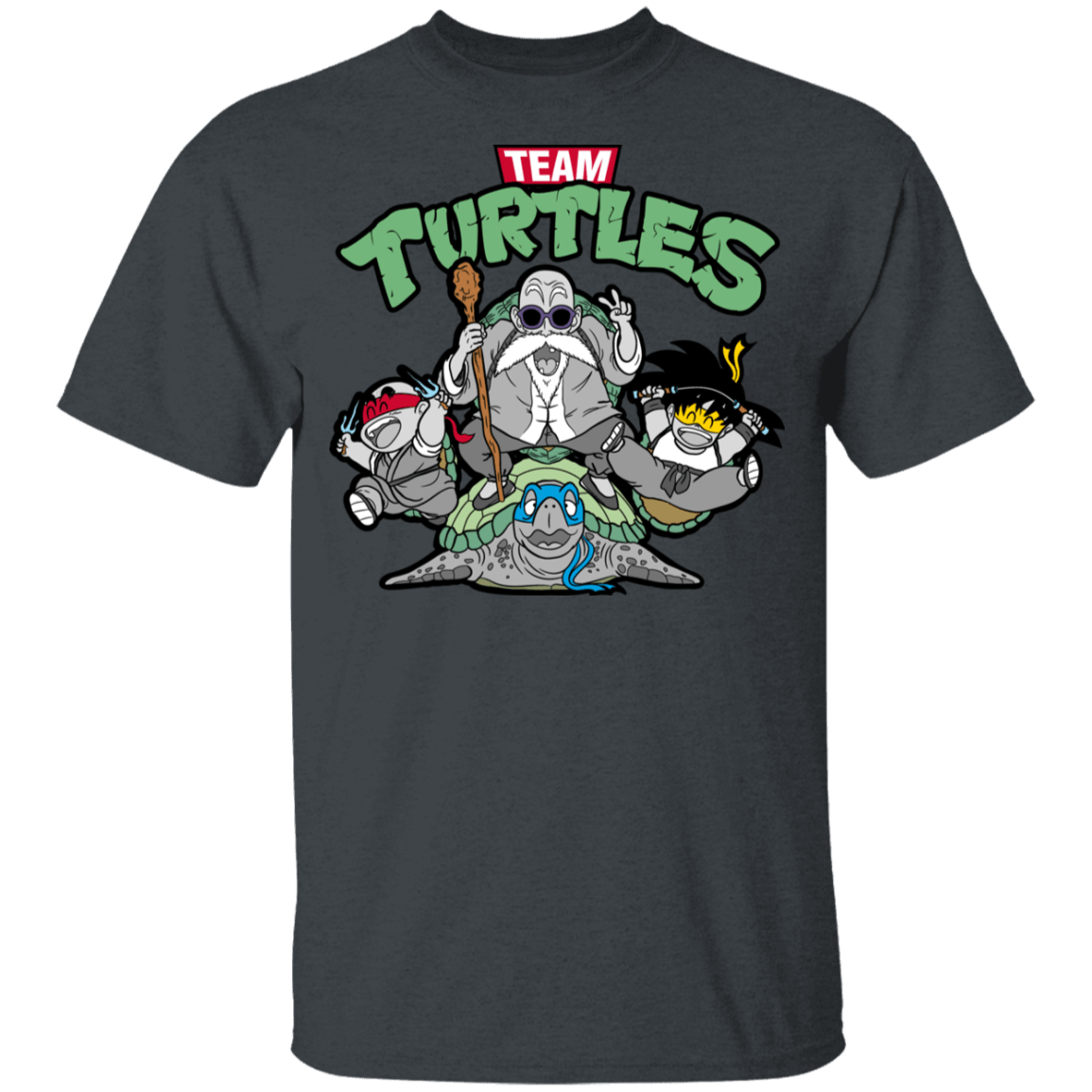 T-Shirts Dark Heather / YXS Team Turtles Youth T-Shirt