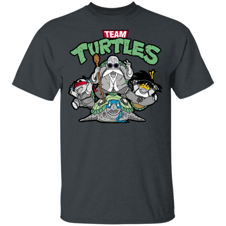 T-Shirts Dark Heather / YXS Team Turtles Youth T-Shirt
