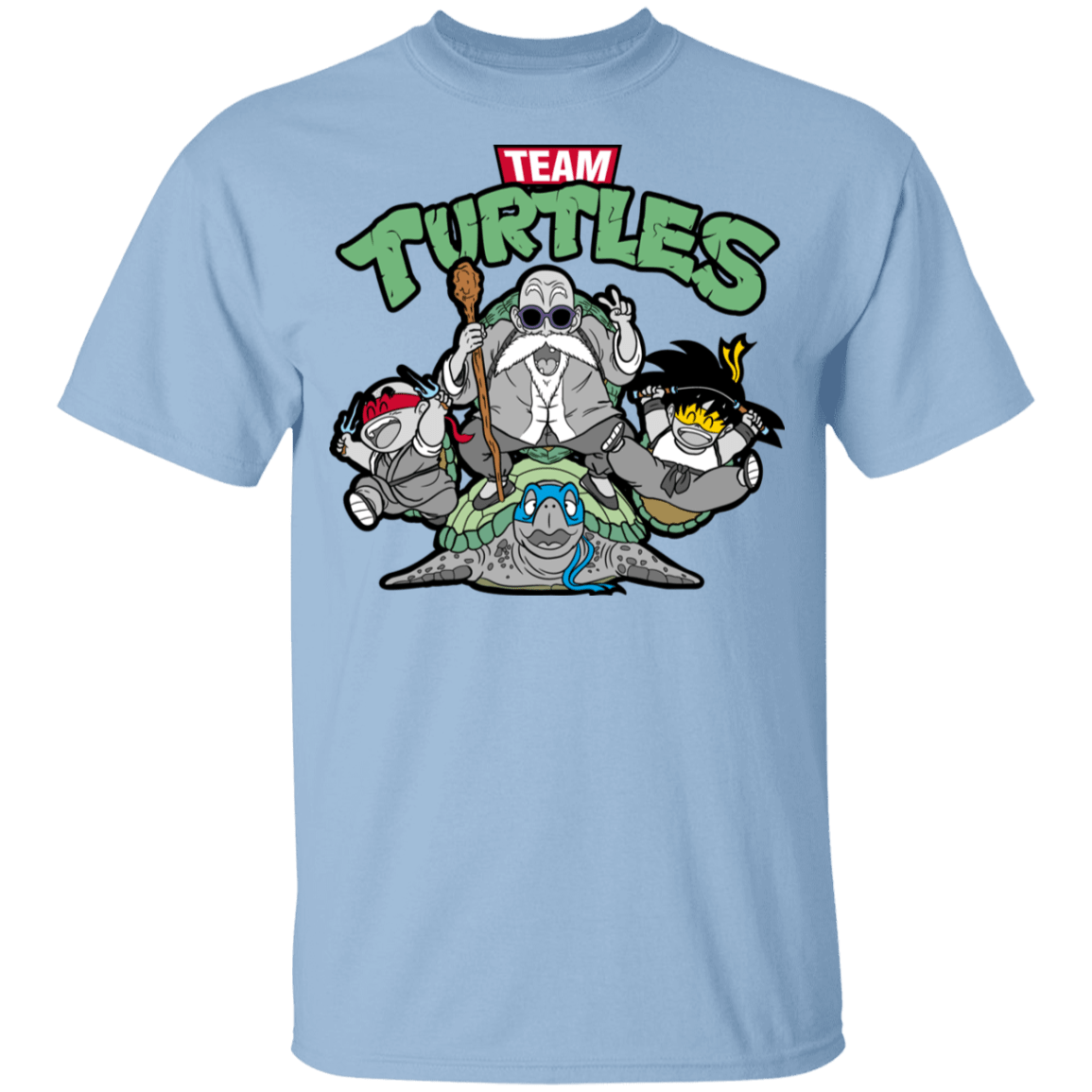 T-Shirts Light Blue / YXS Team Turtles Youth T-Shirt