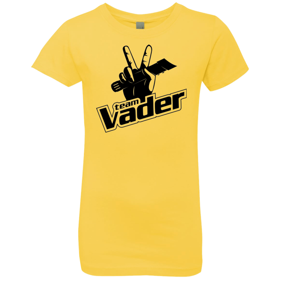 T-Shirts Vibrant Yellow / YXS Team Vader Girls Premium T-Shirt