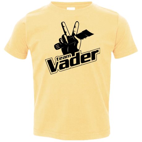 T-Shirts Butter / 2T Team Vader Toddler Premium T-Shirt
