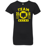 T-Shirts Black / YXS TEAM WAYNE Girls Premium T-Shirt