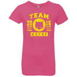 T-Shirts Hot Pink / YXS TEAM WAYNE Girls Premium T-Shirt