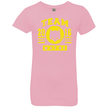 T-Shirts Light Pink / YXS TEAM WAYNE Girls Premium T-Shirt