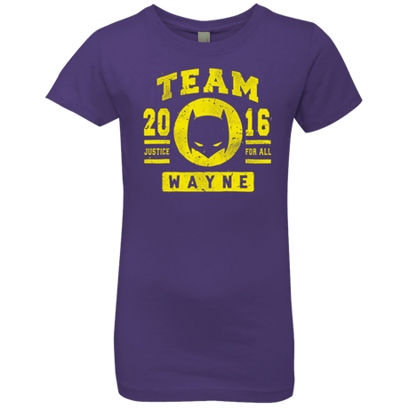 T-Shirts Purple Rush / YXS TEAM WAYNE Girls Premium T-Shirt