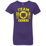 T-Shirts Purple Rush / YXS TEAM WAYNE Girls Premium T-Shirt