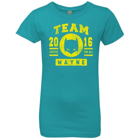 T-Shirts Tahiti Blue / YXS TEAM WAYNE Girls Premium T-Shirt