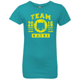 T-Shirts Tahiti Blue / YXS TEAM WAYNE Girls Premium T-Shirt