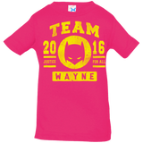 T-Shirts Hot Pink / 6 Months TEAM WAYNE Infant PremiumT-Shirt